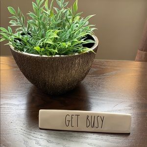 Rae Dunn “Get Busy”